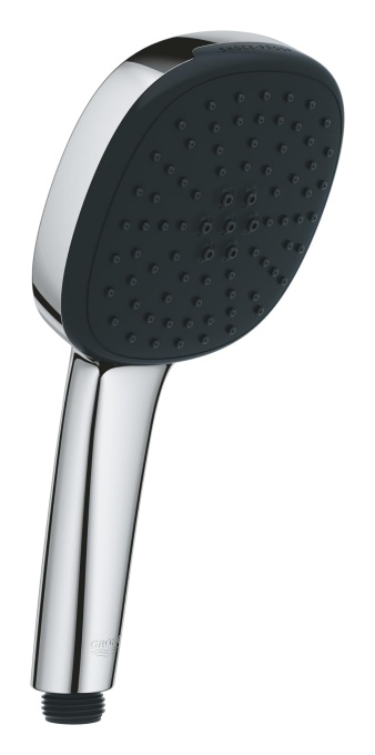 GROHE Vitalio 110 - Dus de mana - 14l pe minut (2 tipuri de pulverizare, conexiune standard, inel de silicon protejeaza impotriva caderilor), unghiular, cromat, 26925001