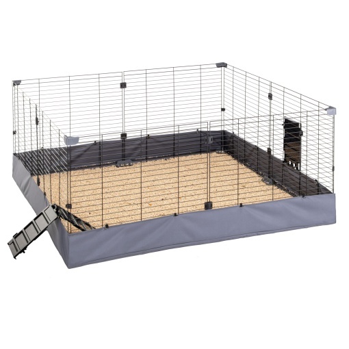 Incarcina Ferplast pentru cobai HUB 04 ideala pentru cusca pentru animale mici incinta pentru animale interioaraexterioara impermeabila - podea lavabi
