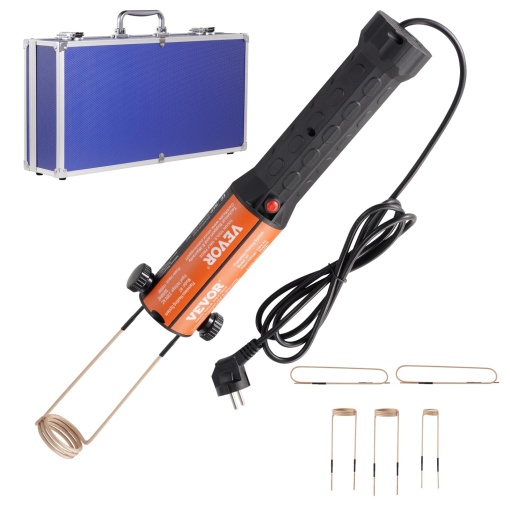 Induction Heater VEVOR H7 1100W Cu 8 Spirale de Inductie Pentru Suruburi si Piulite