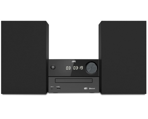 JVC UX-C25DAB - Sistem Micro HiFi cu CD, USB, Bluetooth, DAB+, FM-RDS, Line-In si Telecomanda IR, Negru