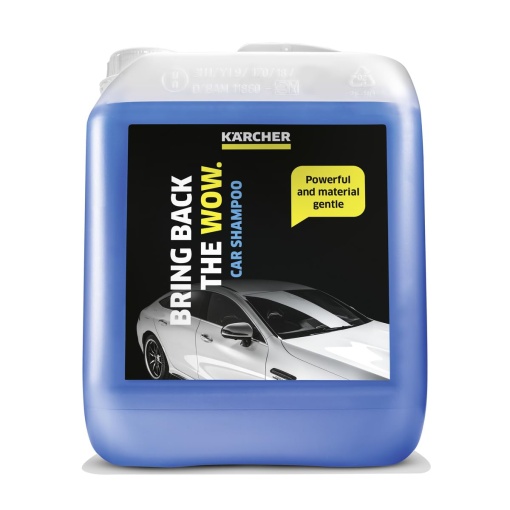 Karcher Car Shampoo RM 619 (5 l) pentru curatarea temeinica a vopselei si a suprafetelor din plastic, negru