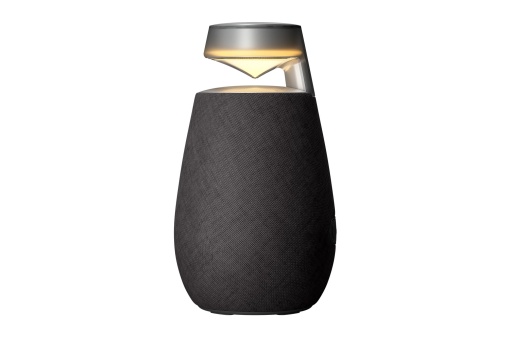 LG XBOOM Go DXO2T, difuzor Bluetooth 360deg (20 wati, Google Assistant, Siri, iluminare), negru