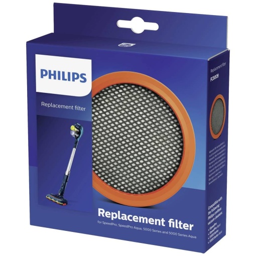 Philips FC8009/01 Filtru de schimb original Aspirator fara fir SpeedPro si SpeedPro Aqua, Plastic
