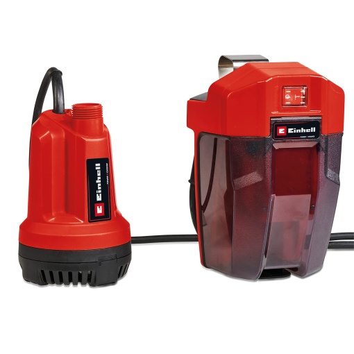 Pompa fara fir pentru apa curata Einhell GE-SP 18 Li-Solo Power X-Change litiu-ion 18 V max cap de refulare 8 m max 5000 lh cablu de conectare 5 m far