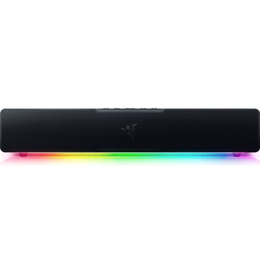 Razer Leviathan V2 X - Bara de sunet pentru jocuri pentru PC (cu drivere cu gama completa, dimensiune compacta, alimentare si audio USB Type-C, Bluetooth 5.0, Chroma RGB) Negru