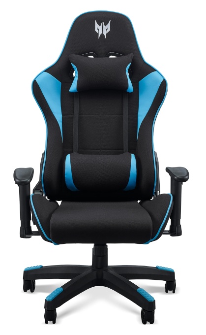 Scaun Gaming Acer Predator Rift Lite NegruAlbastru 2D Brate Reglabile Suport Lombar Detasabil