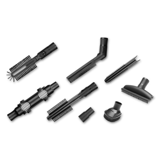 Set accesorii curatare Karcher VC compatibil cu aspiratoarele VC 2 si VC 3 design versatil