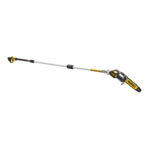 Taietor fara fir Dewalt 18V DCMPS567N fara perii lungime de lucru de pana la 3 metri lungime lama 20cm lubrifiere automata cu lant inclusiv accesorii