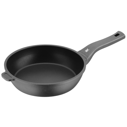 Tava de inabusit WMF Permadur Premium 24 cm Inductie, cu maner contund, margine inalta, acoperita cu aluminiu, maner din plastic cu ignifug