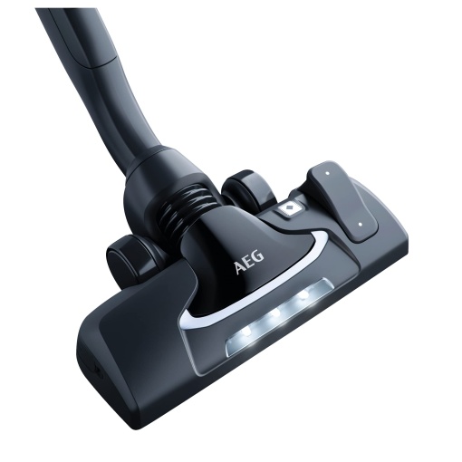 AEG AZE141 Precision Flow Combination Nozzle cu lumina frontala LED (pentru pardoseli dure si covoare, manevrare usoara, curatare delicata, mod covor, colectare optima a prafului, silentios, pentru tub oval de 36 mm, negru)