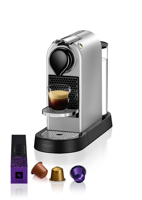 Aparat de cafea Nespresso Krups YY4118FD Citiz Silver