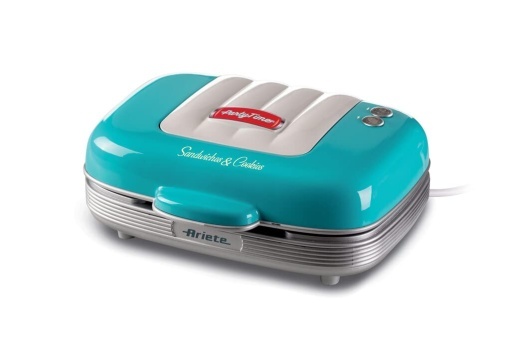 Ariete 1972 Sandwiches Cookies Party Time Placa Multifunctionala 700W Albastru Deschis