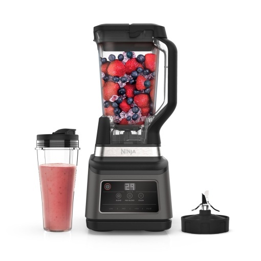 Blenderul Ninja 2 in 1 cu 3 programe Amestecare amestecare si tocare maxima si 4 setari manuale ulcior de 21 litri si cana de 700 ml 1200 W poate fi s