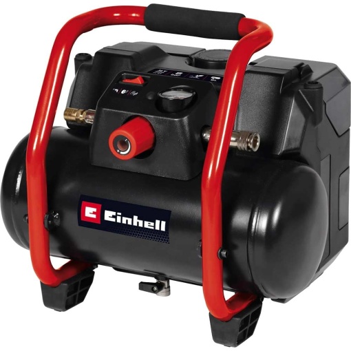 Compresor fara fir Einhell TE-AC 36150 Li OF-Solo Power X-Change 36 V max 8 bar rezervor de 6 l capacitate de aspiratie 150 lmin manometru fara ulei f
