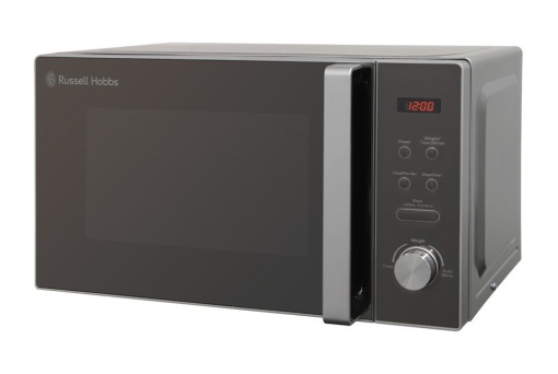 Cuptor cu microunde compact de sine statator Russell Hobbs RHM2076S 800W 20L argintiu