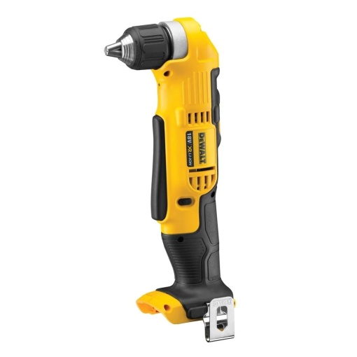 DEWALT DCD740N-XJ Masina de gaurit unghiulara DCD740N 18V XR fara baterie si incarcator, 360 W, 18 V, Negru, Galben, Unitate goala