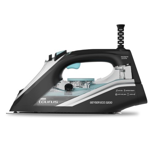 Fier de calcat Taurus Geyser Eco 3200 3200W Talpa Ultra X-Slide Jet de abur 220 gmin