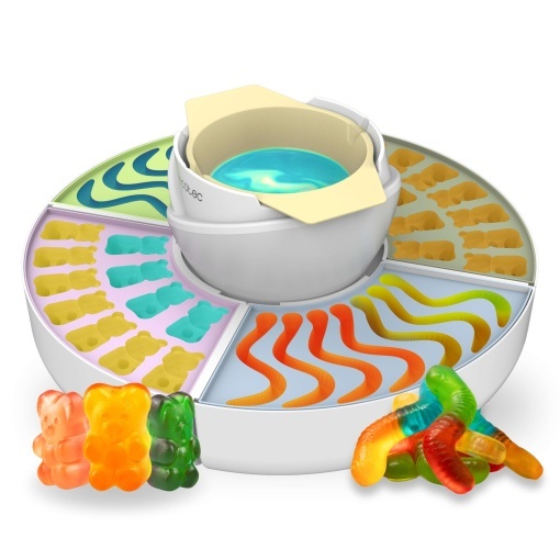 Masina de dulciuri Cecotec FunSugar Gummy 2-in-1 40W Compacta