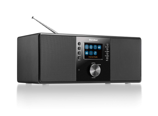 Radio digital stereo Karcher DAB 7000i Bluetooth Internetradio Negru