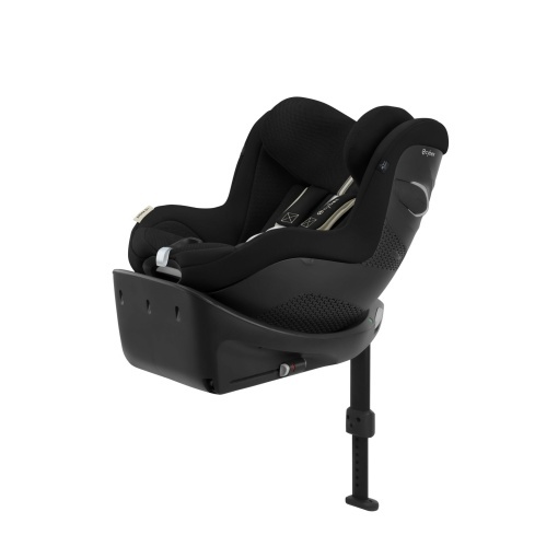 Scaun auto pentru copii CYBEX Gold Sirona Gi i-Size Plus cu baza, De la aproximativ 3 luni pana la 4 ani (De la nastere cu insertie pentru nou-nascut), Max. 20 kg, 61 - 105 cm (De la 40 cm cu insertie pentru nou-nascuti), Moon Black