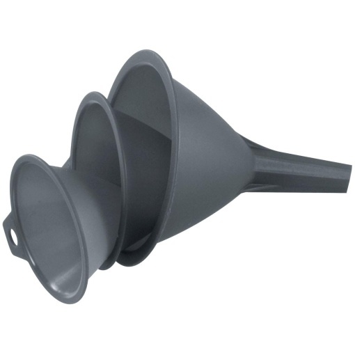 Set de palnii Fackelmann 3 bucati plastic rezistent gri O 8911 cm