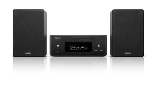 Sistem Hi-Fi All-in-One Denon CEOL N-12DAB cu Difuzoare CD Player Streaming Muzical HEOS Multiroom Bluetooth Wi-Fi AirPlay 2 Radio DAB 2 Intrari TV Op