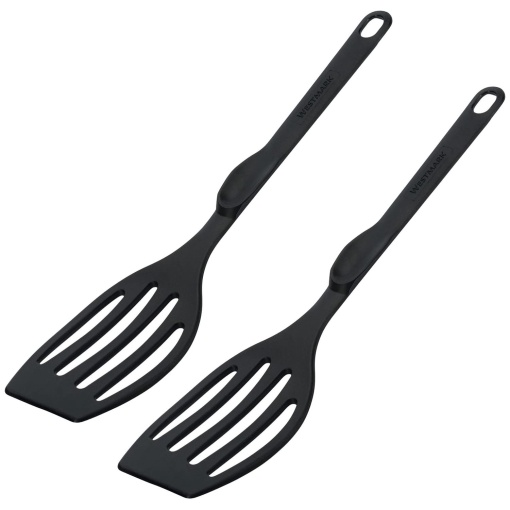 Spatule Westmark 2, lungime fiecare: 28,3 cm, plastic, Flonal, Negru, 203522E3