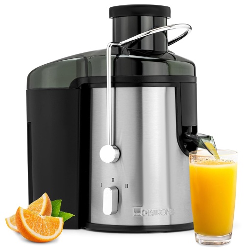 Storcator Clatronic | zdrobiti fructe intregi | jgheab mare de alimentare | Storcator lent | Opritor de picurare pentru lucrari curate | Usor de curatat | 400W | Storcator de legume si fructe | Storcator | AE 3666