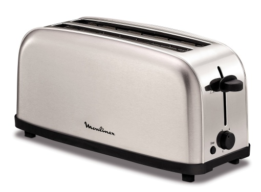 Toaster Moulinex Classic 2 Reb 1400W 2 sloturi Inox Gri