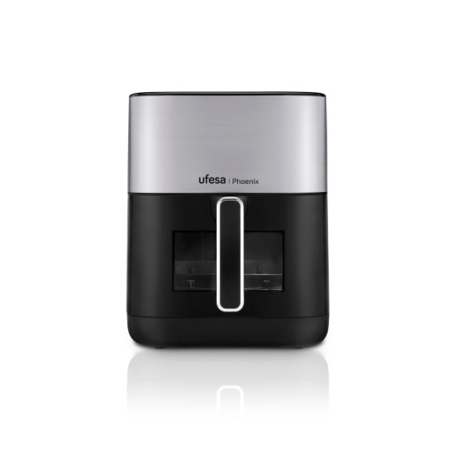 Ufesa Phoenix friteuza cu abur rezistenta dubla 6 l 1800 W 10 programe pre-programate lumina fereastra si interiora cartea de retete inclusa