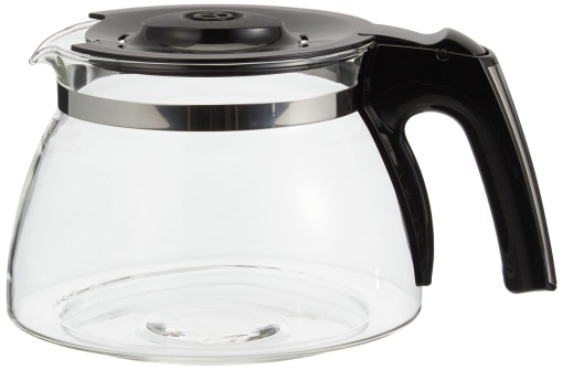 Ulcior de sticla Enjoy Top negru tip 1017-04 1021-01 si aparatul de cafea cu filtru Aromafresh