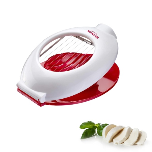 Westmark Mozzarellaschneider Caprese 11642260 RosuAlb Plastic si Otel Inoxidabil
