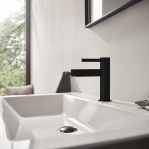 Ablaufgarnitur hansgrohe Push-Open pentru chiuveta si bideu, mattschwarz, large - Img 6
