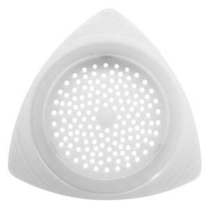 Abtropfsieb Fackelmann pentru conserve, plastic alb, 13.5 x 3.5 cm