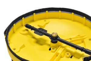 Accesorii LAVOR pentru curatatori de suprafete exterioare Surfer pentru masini de spalat cu presiune cu apa rece, Hobby Line - Img 3