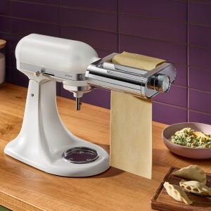 Accesorii pentru paste KitchenAid 3-in-1, din metal, 8 grosimi, compatibilitate universala - Img 9