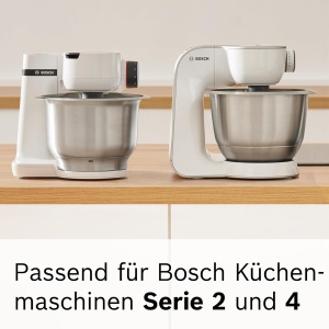 Acessoriu pentru masina de facut paine Bosch MUZ5NV3, Spaghete 1,6mm, inox - Img 8