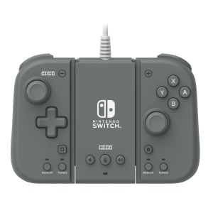 Adaptor Compact pentru Nintendo Switch Hori - Ergonomic, Culoare Gri - Img 2