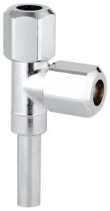 Adaptor Grohe Eggemann 41007000 T-Abzweigstuck crom durabil compatibil cu ventile de colt