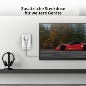 Adaptor Powerline Mercusys MP500P, 1000 Mbits, Plug Play, cu priza integrata - Img 5