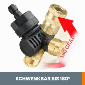 Adaptor Rapid cu Conectare Rapida WORX, 180 Reglabil, Negru - Img 3