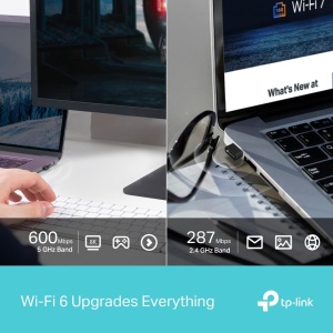 Adaptor Wi-Fi TP-Link Archer TX10UB, Wi-Fi 6, Bluetooth 5.3, Nano - Img 3