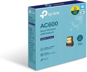 Adaptor WLAN USB TP-Link Archer T2U Nano, 600 Mbps, Dual Band, Compact - Img 7
