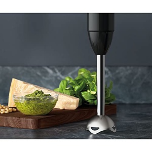 AEG HB4-1-6GG Blender de mana / 2 lame din otel inoxidabil / incl. accesorii extinse / fara BPA / 2 setari de viteza / functie turbo / se poate spala in masina de spalat vase / otel inoxidabil periat / gri - Img 7