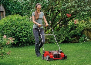 Aerator Einhell GE-SC 36/35 Li-Solo Power X-Change (36 V, latime de lucru 35 cm, fara perii, rola de cutit cu 16 lame, ghidon pliabil, fara baterie) - Img 4