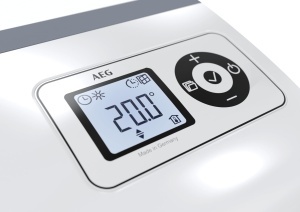 Aeroterma ceramica AEG VH 213 2000 W Display LCD Timer saptamanal Alb - Img 4