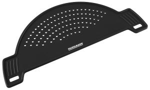 Ajutator pentru scurgerea lichidelor Fackelmann, plastic, 29 x 12 cm, negrurosu - Img 3
