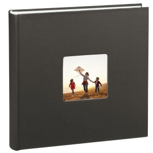 Album foto Hama Jumbo 30x30 cm, 100 pagini albe, pentru 400 fotografii, negru - Img 2