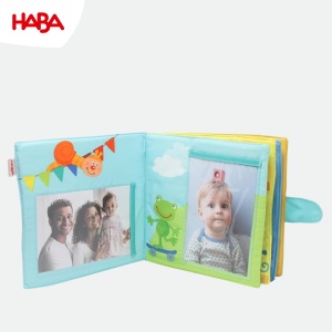 Album foto pentru copii HABA Baby-Fotoalbum 1303143001 8 poze format 10x15 cm design cu animale - Img 6