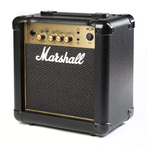 Amplificator chitara electrica Marshall MG10G, 10W, 2 canale, negru-auriu - Img 3
